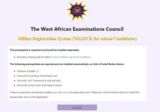WAEC Offline Registration Software
