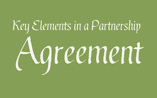 Key Elements in a Partnership Agreement