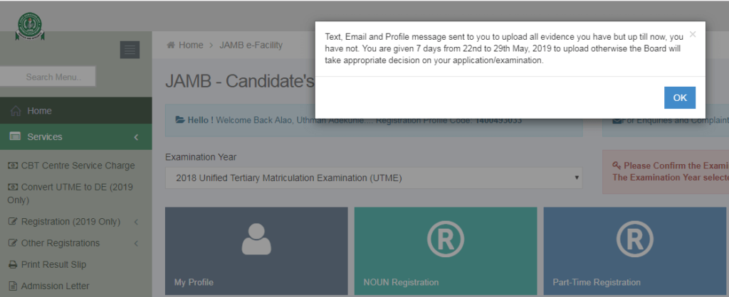 Deadline jamb multiple for Clarification Upload