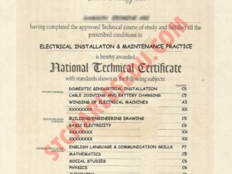 ntc nabteb certificate picture sample