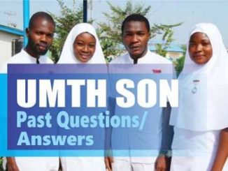 University of Maiduguri Teaching Hospital Past Questions