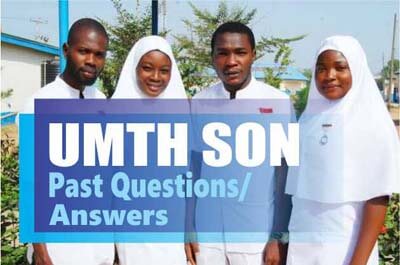 University of Maiduguri Teaching Hospital Past Questions