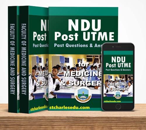 NDU Post UTME Past Questions for Medicine & Surgery