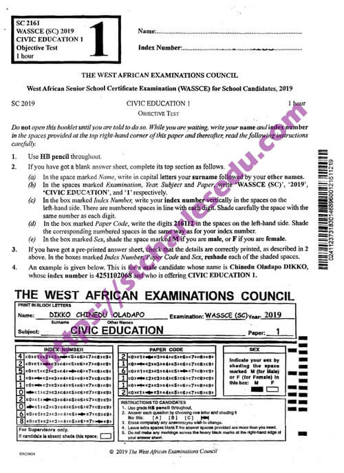 What Is Human Right In Civic Education In Waec